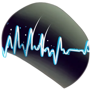 Heartbeat With Heart Shape PNG 15
