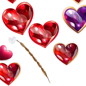 Heartfelt Red Heart Emoji PNG Vpi3 PNG