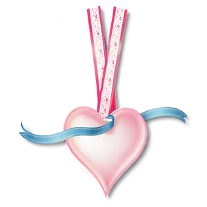 Hearts And Ribbons Png 72 PNG image