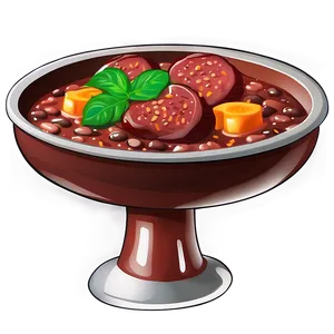 Hearty Feijoada Dish PNG Xme PNG