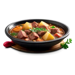 Hearty Meat Stew PNG 05242024