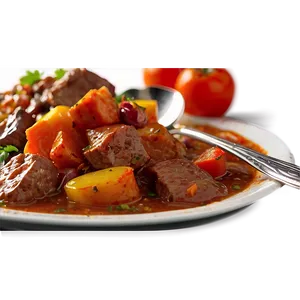 Hearty Meat Stew PNG 05242024