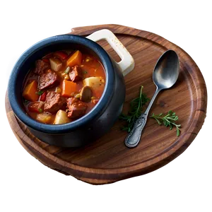 Hearty Meat Stew PNG Mrt
