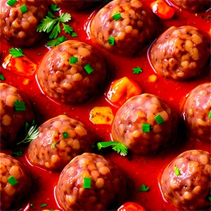 Hearty Meatball Stew Png Uwb PNG image