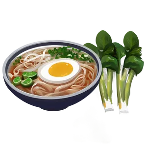Hearty Pho Meal PNG Kin PNG