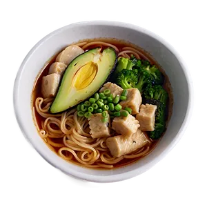 Hearty Ramen Bowl Png 06212024 PNG image