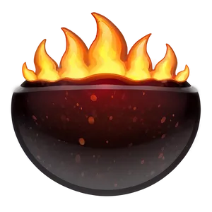 Heat Fire Emoji Clipart Png 05042024 PNG image