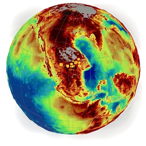 Heat Map In Earthquake Risk Zones Png 06282024 PNG image