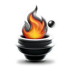 Heat Wave Fire Emoji PNG Wcw