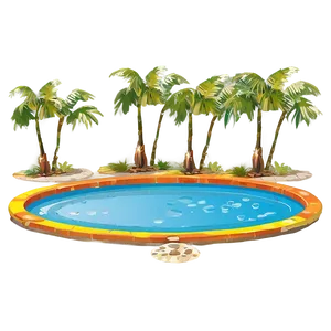 Heated Swimming Pool PNG Mgp