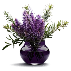 Heather In Vase Png Olt PNG image