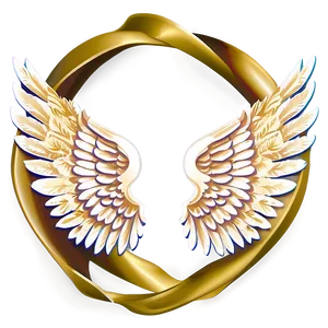 Heavenly Angel Wings Decoration PNG 05042024