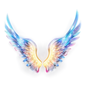 Heavenly Angel Wings Decoration PNG Ldo