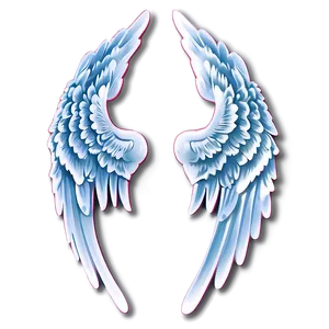 Heavenly Angel Wings Decoration PNG Uox42