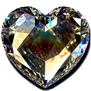 Heavenly Diamond Heart Craft PNG Jpl93 PNG