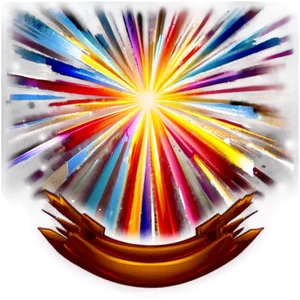 Heavenly Light Burst Png 06262024 PNG image