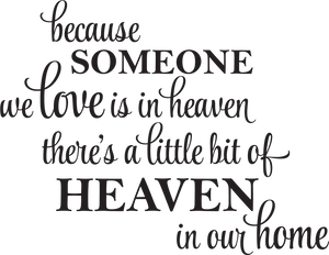 Heavenly Love Quote PNG image