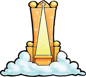 Heavenly_ Throne_ Clipart PNG image