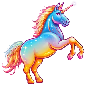 Heavenly Unicorn Silhouette PNG 50 PNG