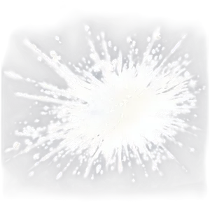 Heavenly White Glitter Splash PNG Jmq