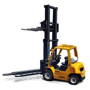 Heavy Cargo Forklift Png Hgg PNG image