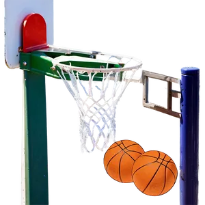 Heavy-duty Basketball Hoop Durable Png 06132024 PNG image