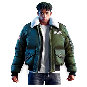 Heavy Duty Bomber Jacket Winter PNG 85 PNG