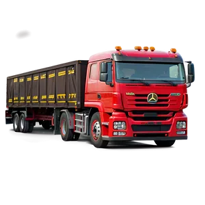 Heavy Duty Cargo Truck PNG Brc36