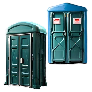 Heavy-duty Construction Porta Potty PNG Deg64 PNG