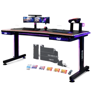 Heavy-duty Gaming Desk PNG Aoy PNG