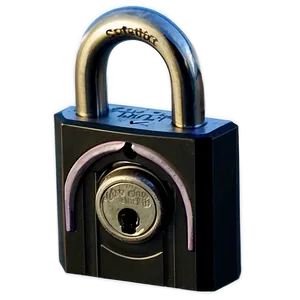Heavy Duty Lock PNG 05242024