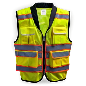 Heavy Duty Safety Vest PNG Xif