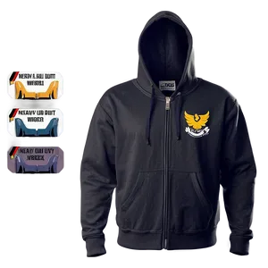 Heavy Duty Zip Up Hoodie PNG 29 PNG