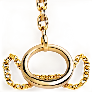 Heavy Gold Chain PNG Nyk26