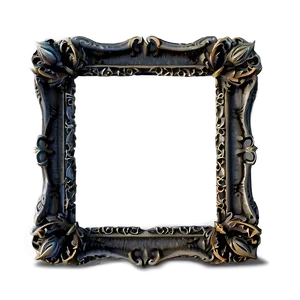 Heavy Gothic Frame PNG 34 PNG