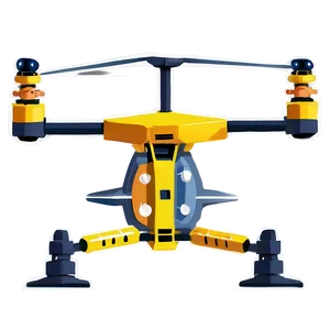 Heavy Lift Drone PNG 05242024