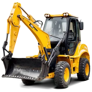 Heavy Loader Backhoe PNG 06272024