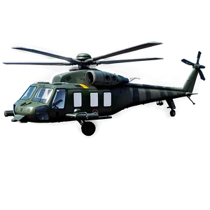 Heavy Military Helicopter Png 50 PNG image