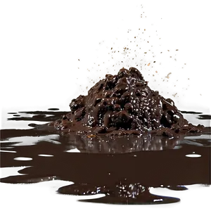 Heavy Mud Splatter Background Png Vbr14 PNG image