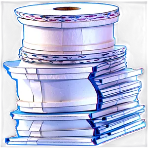 Heavy Paper Stack Png Qrv PNG image