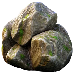 Heavy Rock Boulders Png Jsn4 PNG image