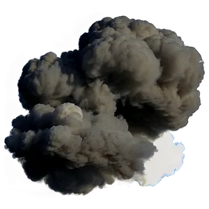 Heavy Smoke Cloud PNG 05252024