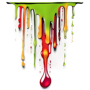 Heavy Spray Paint Drip PNG Bsu