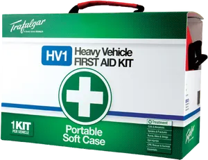 Heavy Vehicle First Aid Kit Portable Soft Case PNG