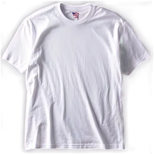 Heavyweight White T-shirt PNG Npf PNG
