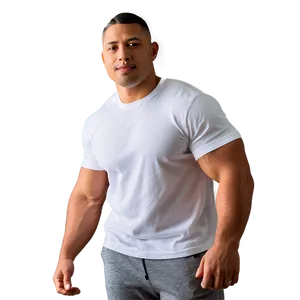Heavyweight White T-shirt PNG Qmn66 PNG