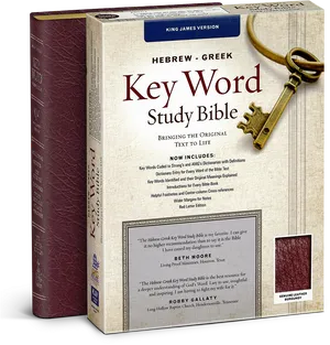 Hebrew Greek Key Word Study Bible PNG