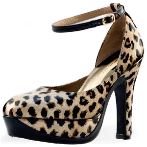 Heel With Animal Print PNG 12 PNG