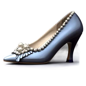 Heel With Pearls PNG Iha