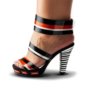 Heel With Stripes PNG Qtf PNG